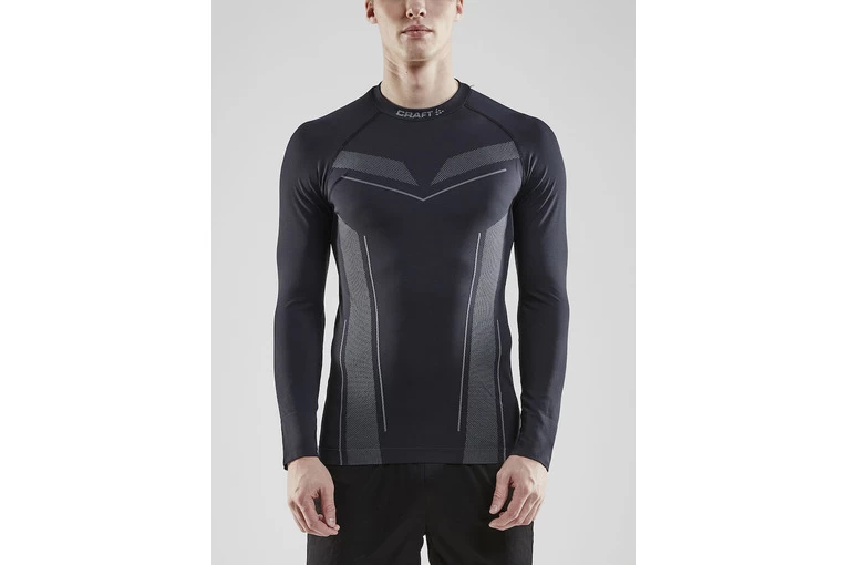 Craft Pro Control Seamless Jersey Zwart Heren 1 Craft Pro Control Seamless Jersey Zwart Heren