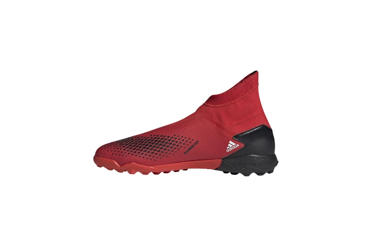 Adidas Voetbalschoen Predator 20.3 Laceless TF Rood/zwart 2 Adidas Voetbalschoen Predator 20.3 Laceless TF Rood/zwart - Afbeelding 2