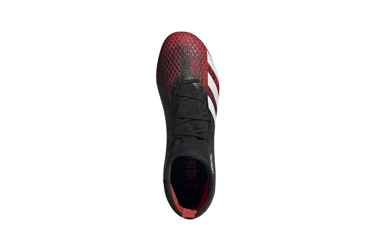 Adidas Voetbalschoen Predator 20.3 SG Zwart/rood 3 Adidas Voetbalschoen Predator 20.3 SG Zwart/rood - Afbeelding 3