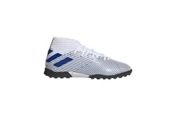 Adidas Voetbalschoen Nemeziz 19.3 TF Wit/blauw KIDS