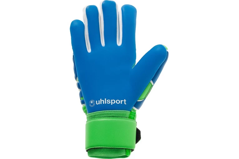 Uhlsport Aquasoft HN Keepershandschoen Groen/blauw Unisex 2 Uhlsport Aquasoft HN Keepershandschoen Groen/blauw Unisex - Afbeelding 2