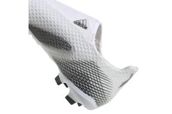 Adidas Voetbalschoen X Ghosted.3 Laceless FG Wit/zwart KIDS