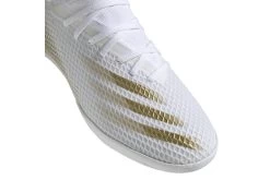 Adidas Voetbalschoen X Ghosted.3 IN Wit/goud Metallic -Winkel voor professionele voetbaluitrusting 36327510 4