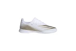 Adidas Voetbalschoen X Ghosted.3 IN Wit/goud KIDS