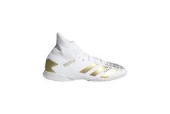 Adidas Voetbalschoen Predator Mutator 20.3 IN Wit/gold Metallic KIDS