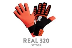 Real 320 Spyder Keepershandschoen Rood/zwart