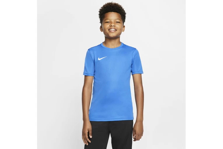 Nike Dri-FIT Park VII Voetbalshirt Blauw KIDS 1 Nike Dri-FIT Park VII Voetbalshirt Blauw KIDS