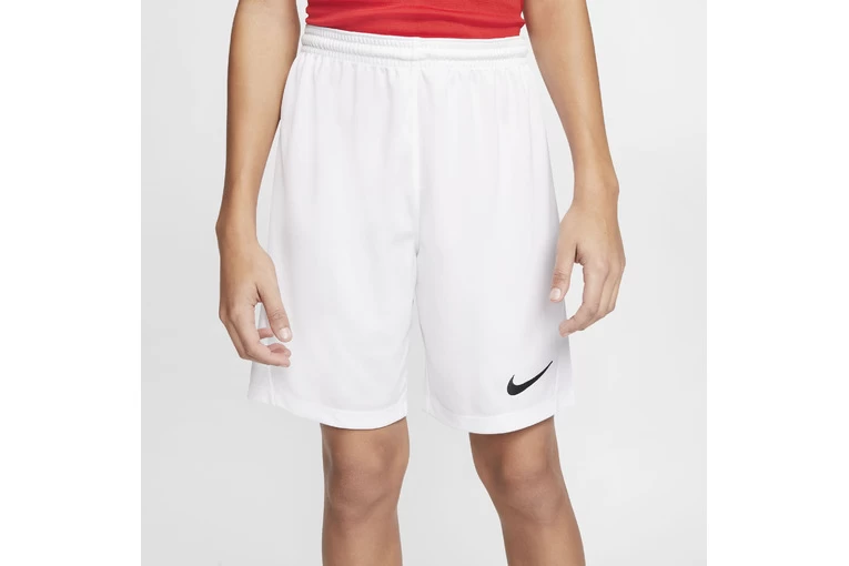 Nike Dri-FIT Park III Voetbalshort Wit KIDS 2 Nike Dri-FIT Park III Voetbalshort Wit KIDS - Afbeelding 2