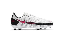Nike Voetbalschoen Jr. Phantom GT Academy FG/MG Wit/roze KIDS