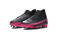 Nike Voetbalschoen Jr. Phantom GT Academy Dynamic Fit FG/MG Zwart/roze KIDS -Winkel voor professionele voetbaluitrusting 36723893 3