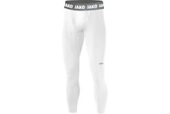 Jako Long Tight Compressiebroek Wit Heren