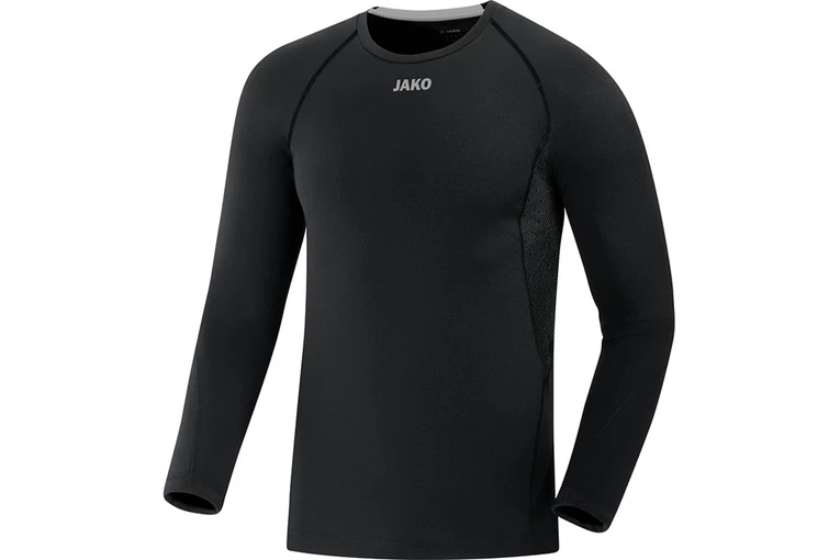 Jako Shirt Compression 2.0 LM Zwart Heren 1 Jako Shirt Compression 2.0 LM Zwart Heren