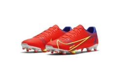 Nike Mercurial Vapor 14 Academy Voetbalschoen Rood/zilver Heren -Winkel voor professionele voetbaluitrusting 37091880 3