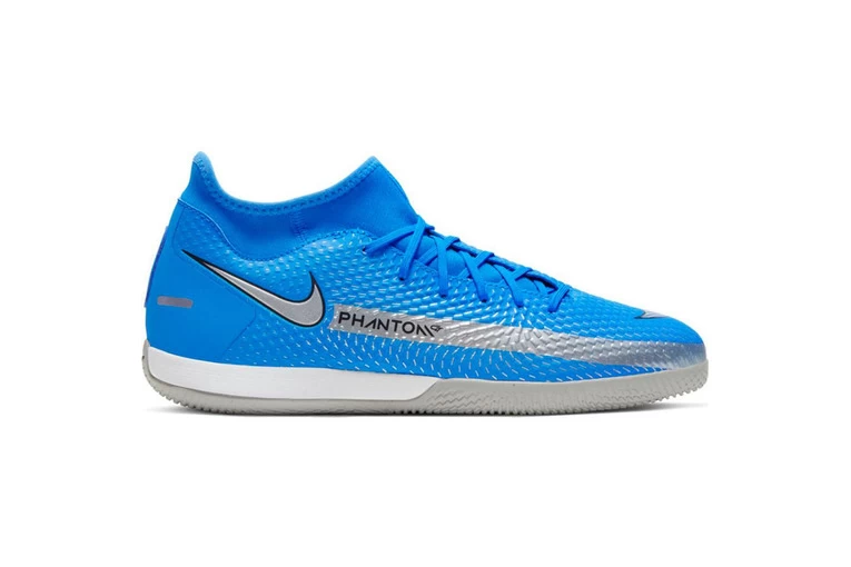 Nike Jr. Phantom GT Academy Dynallic Fit Indoor Blauw/groen Kids 1 Nike Jr. Phantom GT Academy Dynallic Fit Indoor Blauw/groen Kids