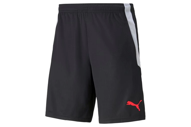 Puma TeamLIGA 2 Trainingshort Zwart/rood Heren 1 Puma TeamLIGA 2 Trainingshort Zwart/rood Heren