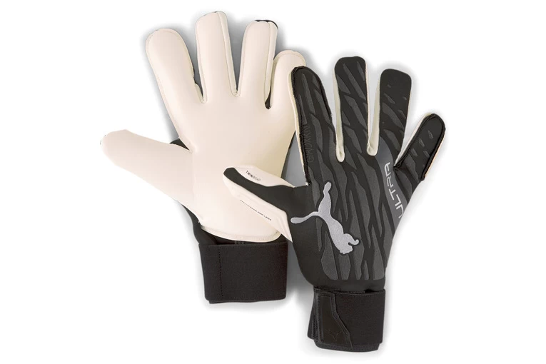 PUMA Ultra Grip 1 Hybrid Pro Keepershandschoen Zwart/grijs Heren 1 PUMA Ultra Grip 1 Hybrid Pro Keepershandschoen Zwart/grijs Heren