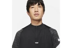 Nike Dri-fit Strike Drill Top Zwart/wit Heren -Winkel voor professionele voetbaluitrusting 37092628 3