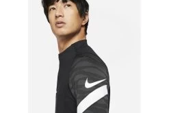 Nike Dri-fit Strike Drill Top Zwart/wit Heren -Winkel voor professionele voetbaluitrusting 37092628 4
