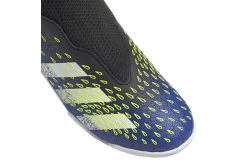 Adidas Predator Freak.3 Laceless IN Blauw/zwart/geel KIDS -Winkel voor professionele voetbaluitrusting 37092686 3