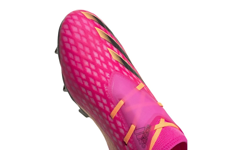 Adidas X Ghosted.2 FG Voetbalschoen Roze/zwart Heren 4 Adidas X Ghosted.2 FG Voetbalschoen Roze/zwart Heren - Afbeelding 4