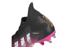 Adidas Predator Freak.3 SG Voetbalschoen Zwart/roze Heren -Winkel voor professionele voetbaluitrusting 37093029 4
