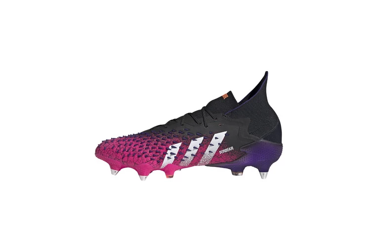 Adidas Predator Freak.1 SG Voetbalschoen Zwart/roze Heren 2 Adidas Predator Freak.1 SG Voetbalschoen Zwart/roze Heren - Afbeelding 2