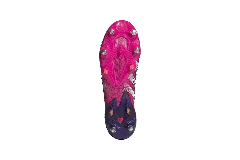Adidas Predator Freak.1 SG Voetbalschoen Zwart/roze Heren 4 Adidas Predator Freak.1 SG Voetbalschoen Zwart/roze Heren - Afbeelding 4