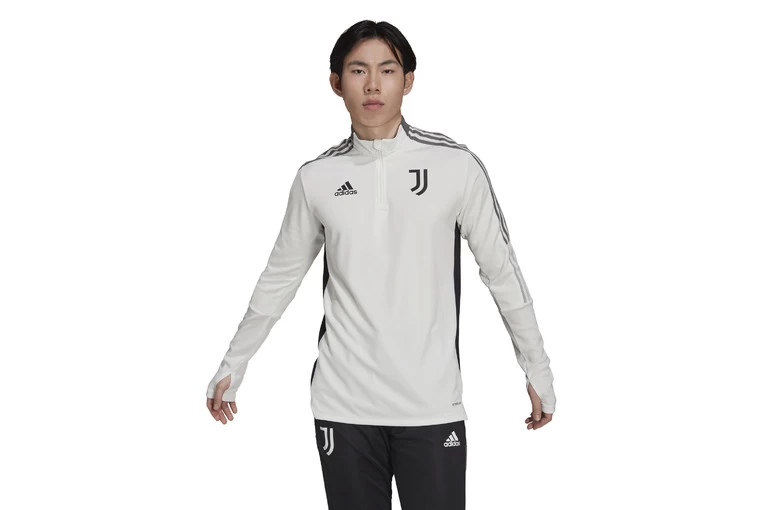 Adidas Juventus 21/22 Tiro Training Sweatshirt Wit Heren 2 Adidas Juventus 21/22 Tiro Training Sweatshirt Wit Heren - Afbeelding 2