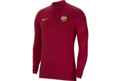 Nike FC Barcelona 2021/22 Strike Drill Top Noble Red Heren