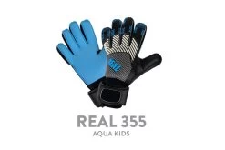 Real 355 Keepershandschoen Aqua KIDS