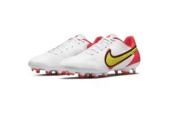 Nike Tiempo Legend 9 Academy FG/MG Voetbalschoen Wit/bright Crimson -Winkel voor professionele voetbaluitrusting 37096592 3