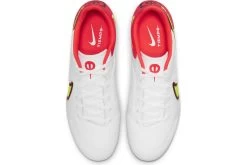 Nike Tiempo Legend 9 Academy FG/MG Voetbalschoen Wit/bright Crimson -Winkel voor professionele voetbaluitrusting 37096592 4