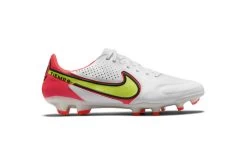 Nike Tiempo Legend 9 Pro FG Voetbalschoen Wit/volt/bright Crimson