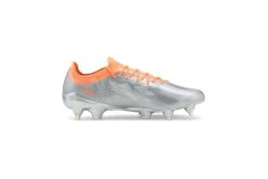 Puma Ultra 1.4 MxSG Voetbalschoen Zilver/neon Citrus -Winkel voor professionele voetbaluitrusting 37097466 3
