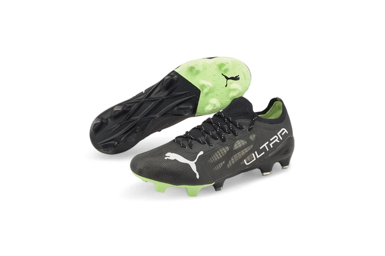 Puma Ultra 1.4 FG/AG Voetbalschoen Zwart/fizzy Light 1 Puma Ultra 1.4 FG/AG Voetbalschoen Zwart/fizzy Light
