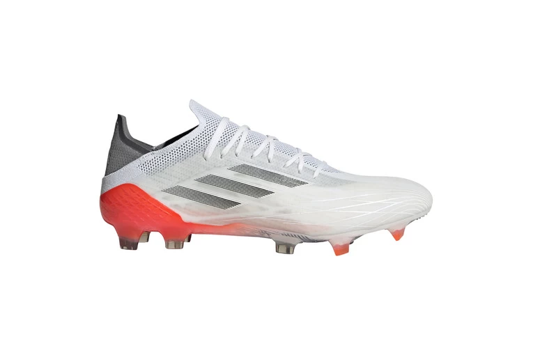 Adidas X Speedflow.1 FG Voetbalschoen Wit/iron Metallic/solar Red 1 Adidas X Speedflow.1 FG Voetbalschoen Wit/iron Metallic/solar Red