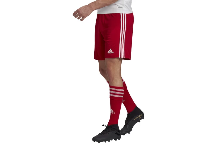 Adidas Squadra 21 Voetbalshort Rood/wit Heren 2 Adidas Squadra 21 Voetbalshort Rood/wit Heren - Afbeelding 2