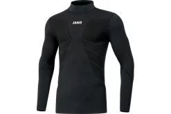 Jako Turtleneck Comfort 2.0 Zwart Junior + Senior