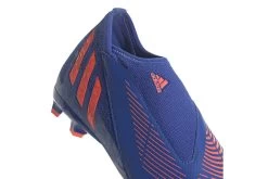Adidas Predator Edge.3 Veterloze FG Voetbalschoen Hi-Res Blauw KIDS -Winkel voor professionele voetbaluitrusting 37100559 3