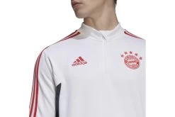 Adidas FC Bayern München Condivo 22 Training Sweater White Heren -Winkel voor professionele voetbaluitrusting 37100703 4