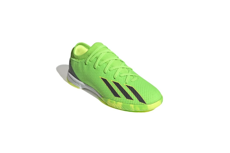 Adidas X Speedportal.3 Indoor Voetbalschoenen Solar Green KIDS 3 Adidas X Speedportal.3 Indoor Voetbalschoenen Solar Green KIDS - Afbeelding 3