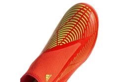Adidas Predator Edge.3 FG Veterloze Voetbalschoen Solar Red/groen -Winkel voor professionele voetbaluitrusting 37101160 5