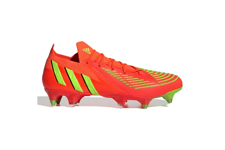 Adidas Predator Edge.1 Low SG Voetbalschoen Solar Red/groen 1 Adidas Predator Edge.1 Low SG Voetbalschoen Solar Red/groen