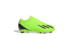 Adidas X Speedportal.3 Veterloze Firm Ground Voetbalschoenen Solar Green KIDS