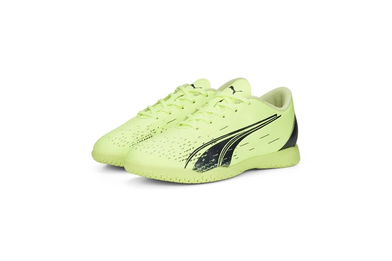 Puma Ultra Play Indoor Voetbalschoenen Groen KIDS 3 Puma Ultra Play Indoor Voetbalschoenen Groen KIDS - Afbeelding 3