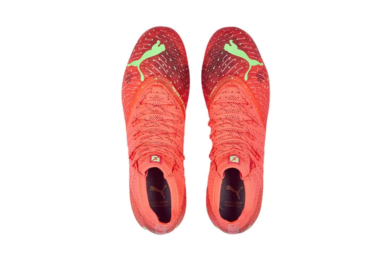 Puma FUTURE 1.4 FG/AG Voetbalschoenen Fiery Coral-Fizzy Light-Puma Black-Salmon Heren 4 Puma FUTURE 1.4 FG/AG Voetbalschoenen Fiery Coral-Fizzy Light-Puma Black-Salmon Heren - Afbeelding 4