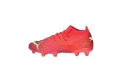 Puma FUTURE 3.4 FG/AG Voetbalschoenen Fiery Coral-Fizzy Light-Puma Black-Salmon Heren