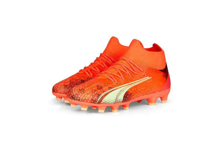 Puma ULTRA PRO FG/AG Voetbalschoenen Fiery Coral-Fizzy Light-Puma Black KIDS 3 Puma ULTRA PRO FG/AG Voetbalschoenen Fiery Coral-Fizzy Light-Puma Black KIDS - Afbeelding 3