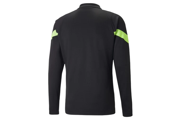 Puma Manchester City FC 22/23 1/4zip Trainingstop Zwart Heren 2 Puma Manchester City FC 22/23 1/4zip Trainingstop Zwart Heren - Afbeelding 2