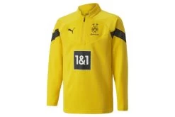 Puma Borussia Dortmund 22/23 Training Zip Top Geel KIDS
